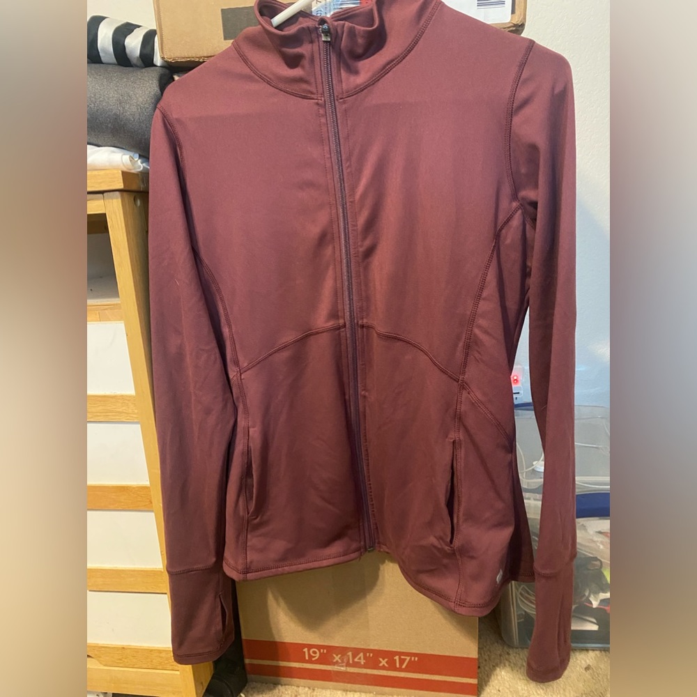 Maroon Running jacket
